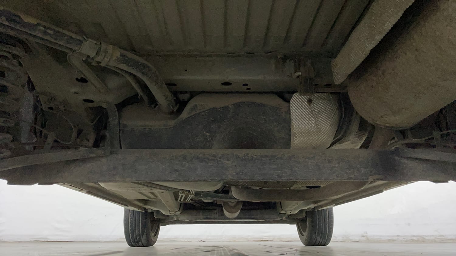Used 2019 Ford EcoSport Thunder Edition Petrol Petrol Manual extra REAR UNDERBODY VIEW (TAKEN FROM REAR)