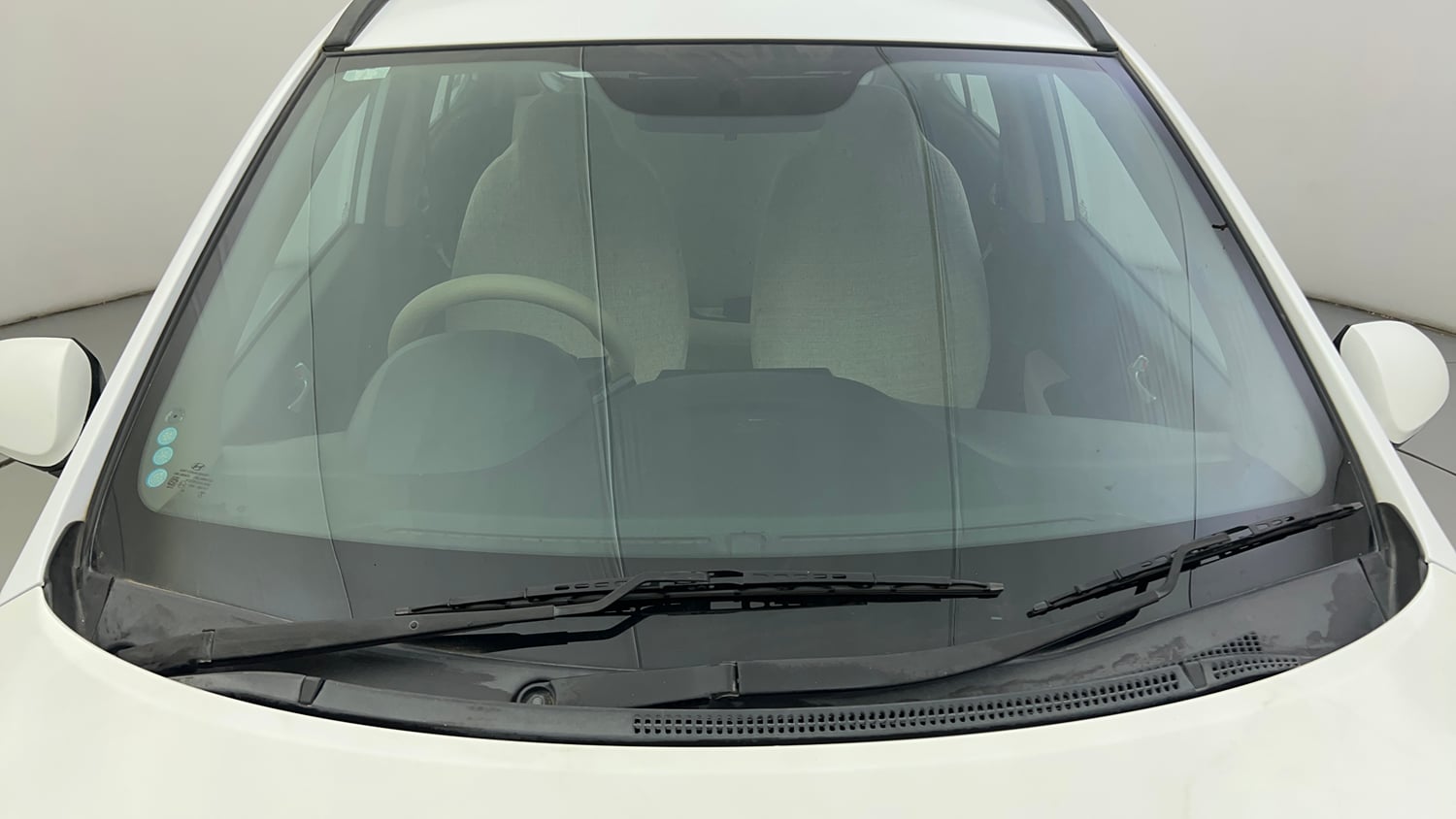 Used 2019 Hyundai Grand i10 Sportz 1.2 Kappa VTVT Petrol Manual exterior FRONT WINDSHIELD VIEW