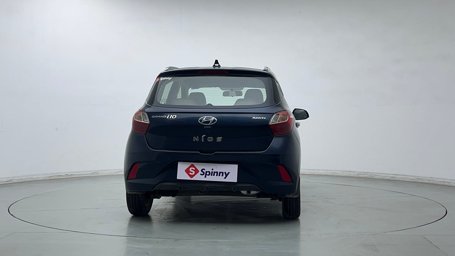 Used 2021 Hyundai Grand i10 Nios Sportz 1.2 Kappa VTVT Petrol Manual exterior BACK VIEW