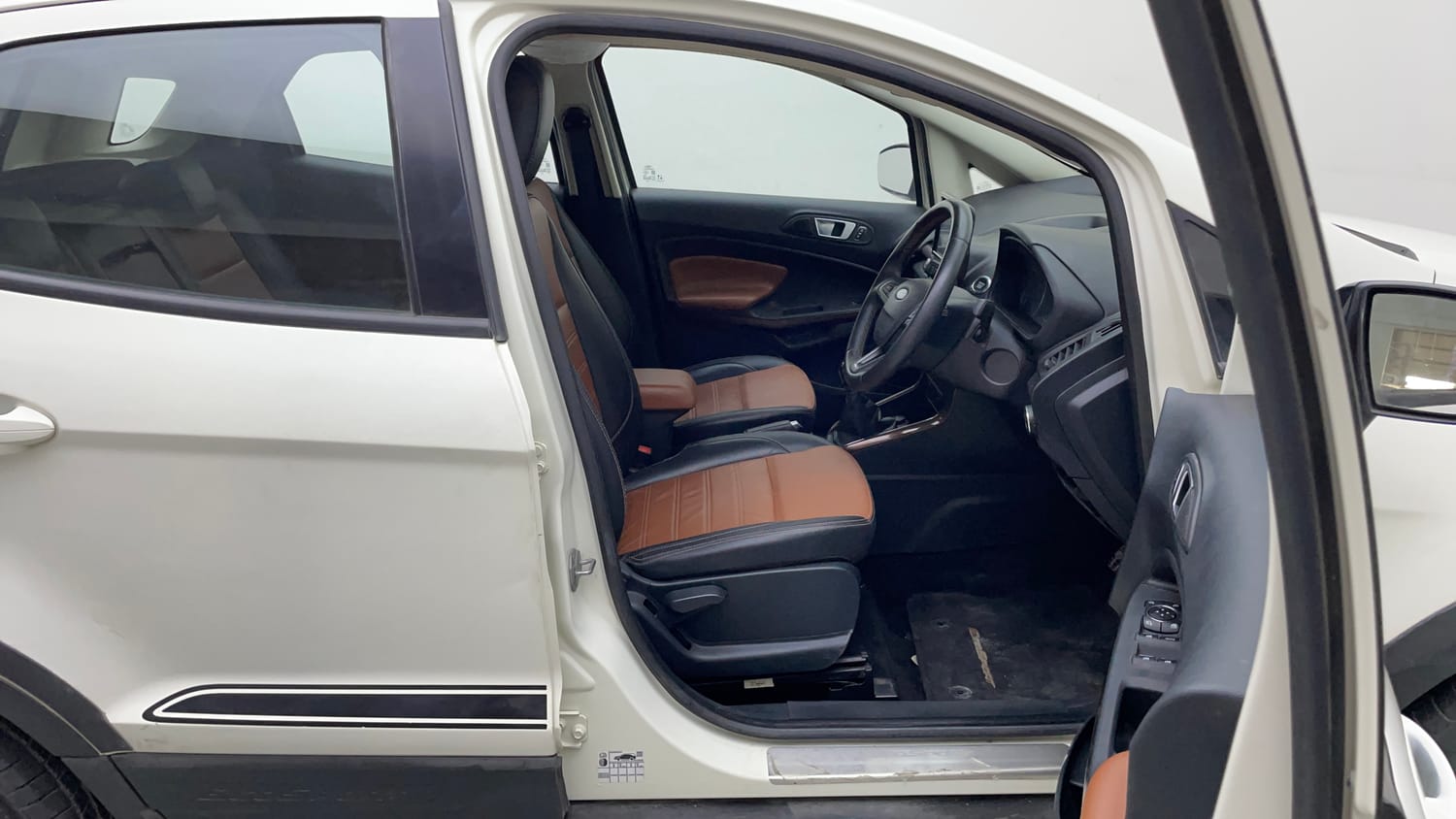 Used 2019 Ford EcoSport Thunder Edition Petrol Petrol Manual interior RIGHT SIDE FRONT DOOR CABIN VIEW