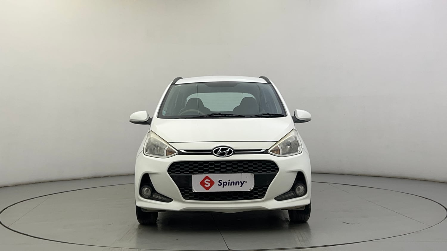 Used 2019 Hyundai Grand i10 Sportz 1.2 Kappa VTVT Petrol Manual exterior FRONT VIEW