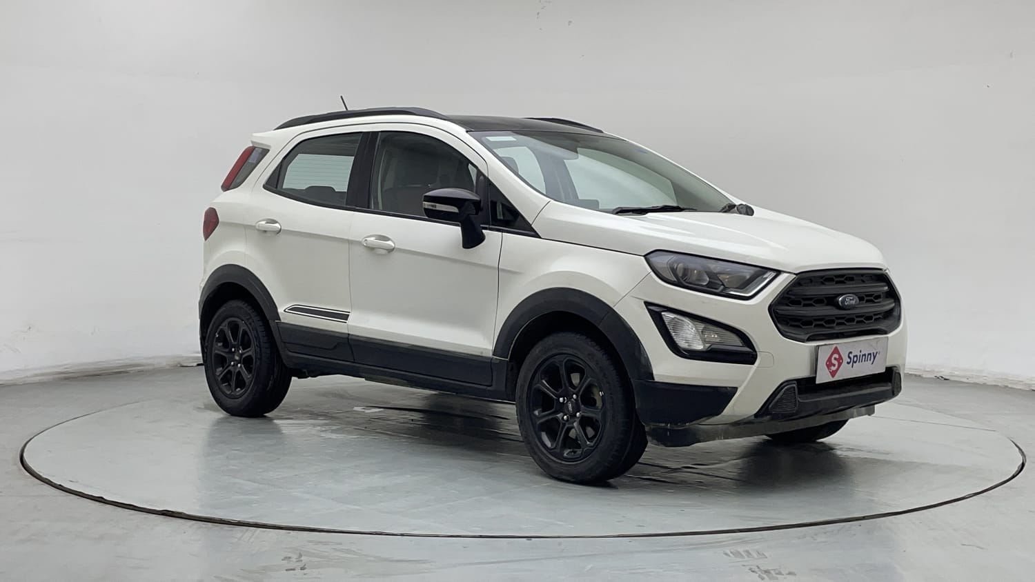 Used 2019 Ford EcoSport Thunder Edition Petrol Petrol Manual exterior RIGHT FRONT CORNER VIEW