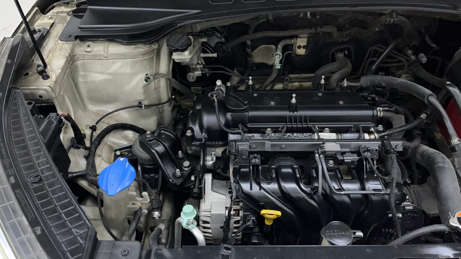 Used 2016 Hyundai Creta 1.6 SX Plus AT Petrol Petrol Automatic engine ENGINE RIGHT SIDE VIEW