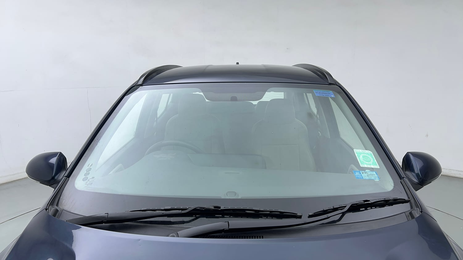 Used 2021 Hyundai Grand i10 Nios Sportz 1.2 Kappa VTVT Petrol Manual exterior FRONT WINDSHIELD VIEW