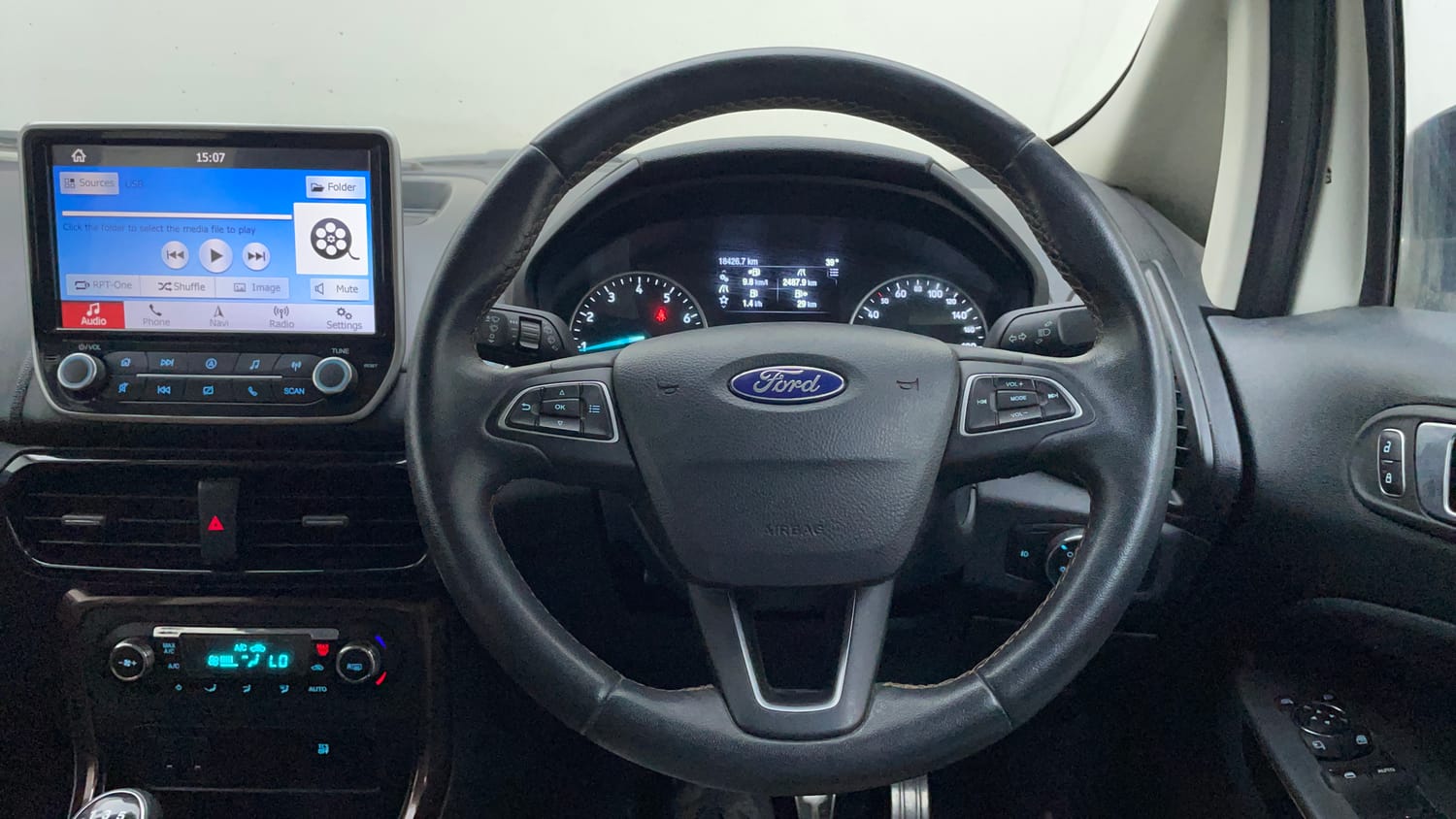 Used 2019 Ford EcoSport Thunder Edition Petrol Petrol Manual interior STEERING VIEW