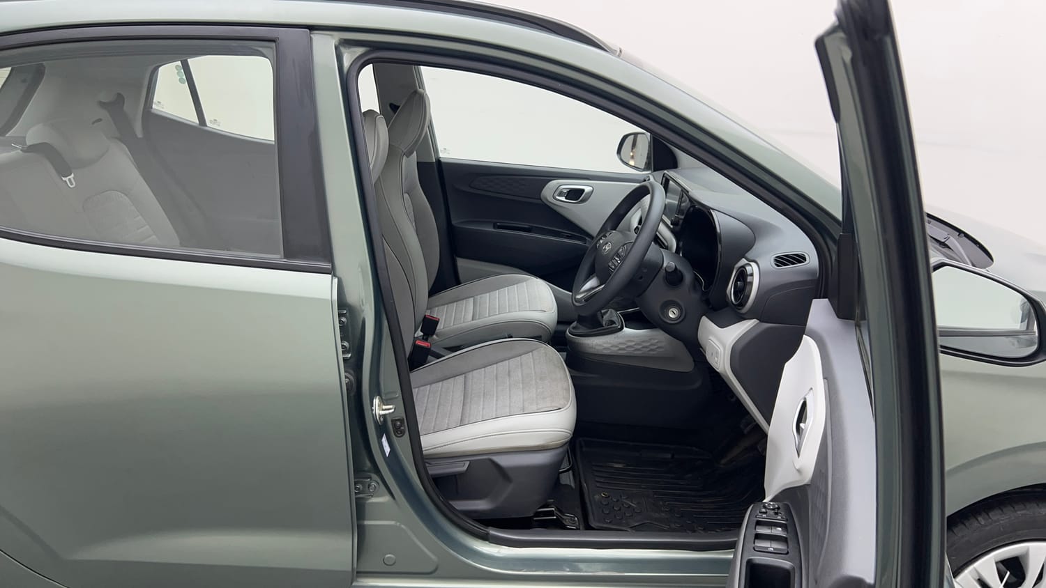 Used 2024 Hyundai Grand i10 Nios Sportz 1.2 Kappa VTVT Petrol Manual interior RIGHT SIDE FRONT DOOR CABIN VIEW