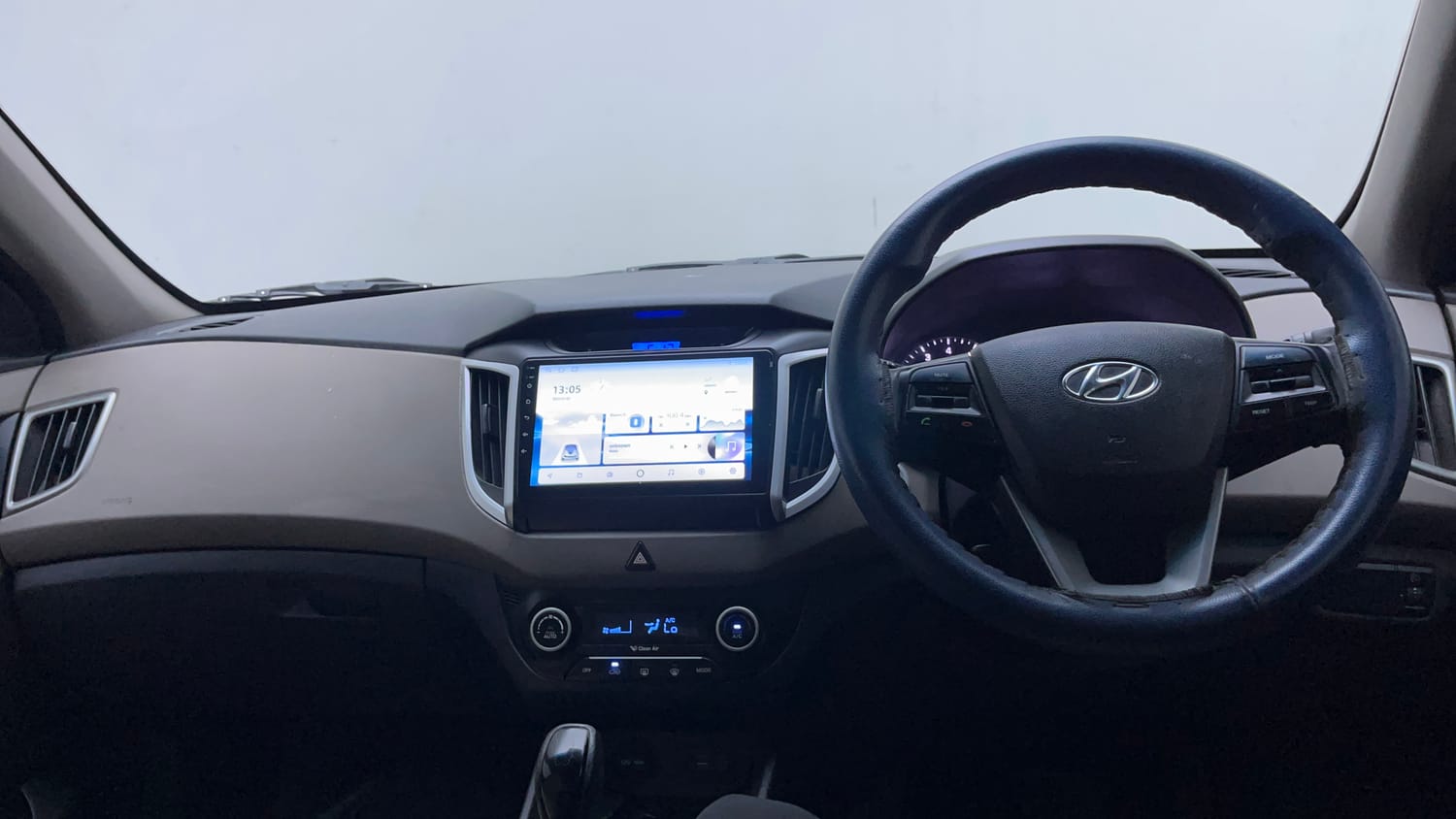 Used 2016 Hyundai Creta 1.6 SX Plus AT Petrol Petrol Automatic interior DASHBOARD VIEW