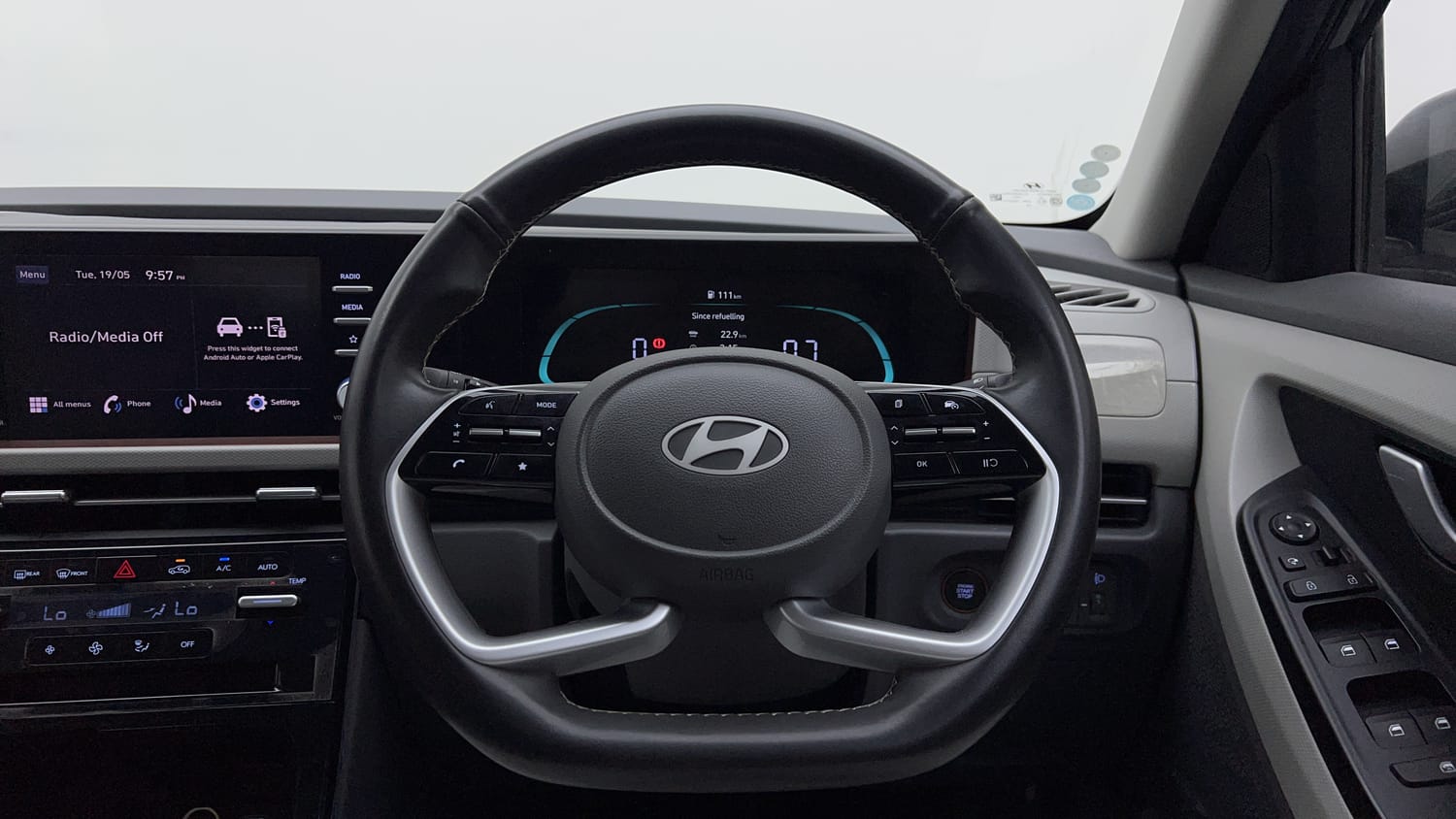 Used 2024 Hyundai Creta 1.5 MPi Petrol MT S(O) Petrol Manual interior STEERING VIEW