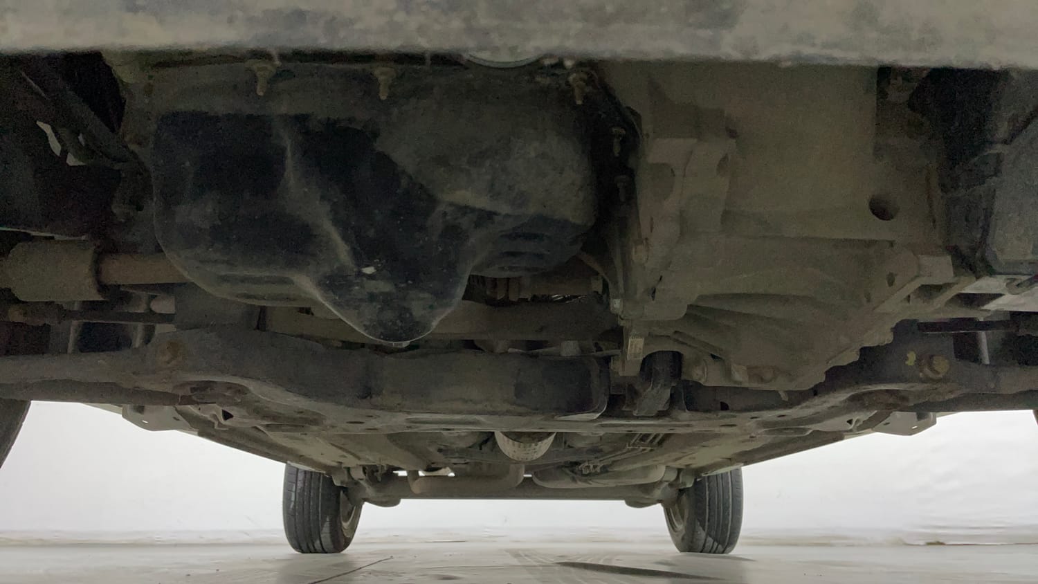 Used 2019 Ford EcoSport Thunder Edition Petrol Petrol Manual extra FRONT LEFT UNDERBODY VIEW