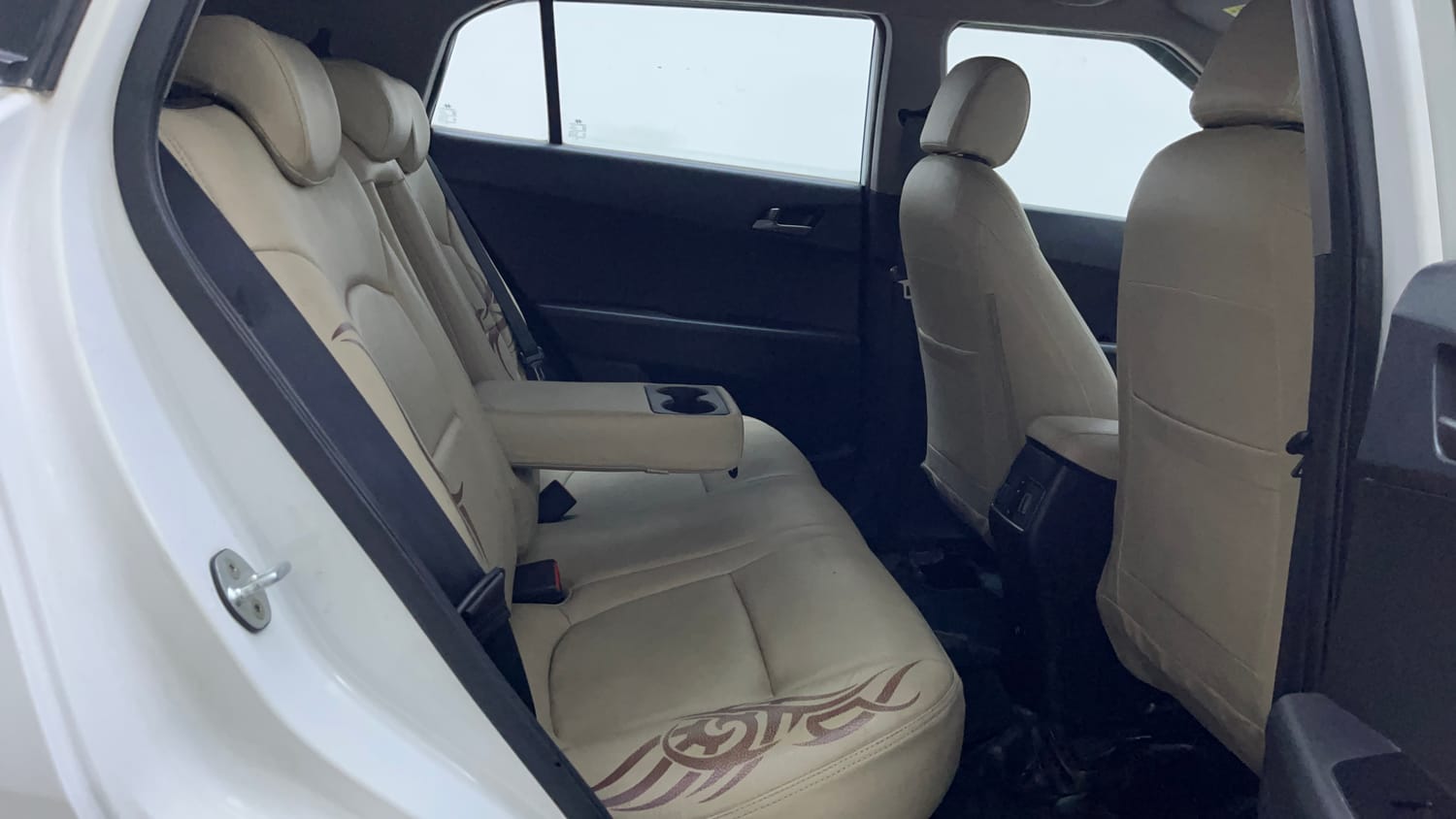 Used 2016 Hyundai Creta 1.6 SX Plus AT Petrol Petrol Automatic interior RIGHT SIDE REAR DOOR CABIN VIEW