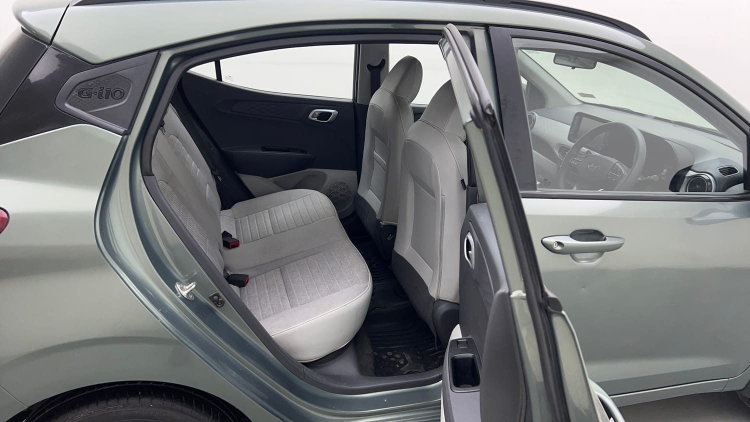 Used 2024 Hyundai Grand i10 Nios Sportz 1.2 Kappa VTVT Petrol Manual interior RIGHT SIDE REAR DOOR CABIN VIEW