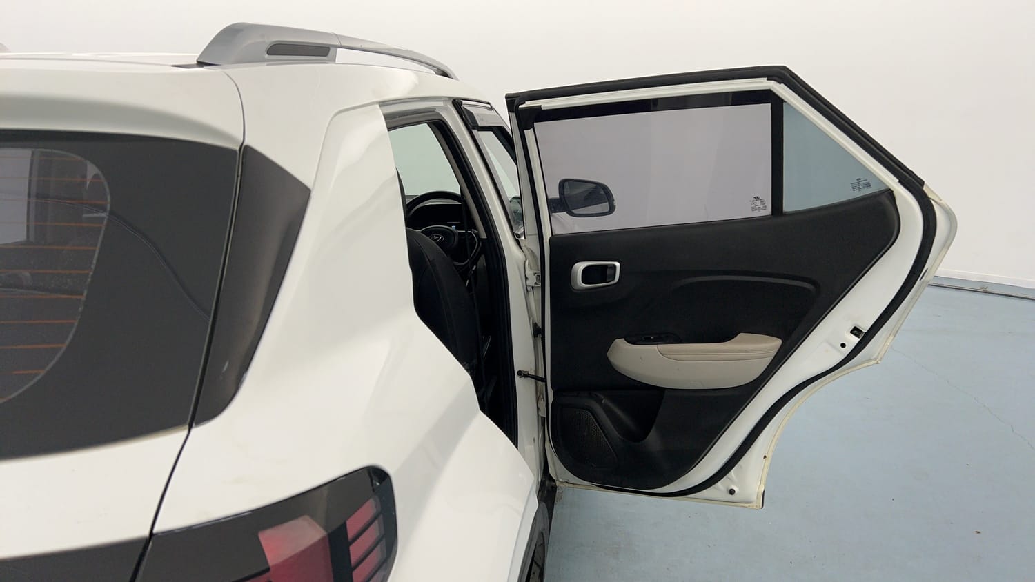 Used 2023 Hyundai Venue SX (O) 1.0 Turbo DCT Petrol Automatic interior RIGHT REAR DOOR OPEN VIEW