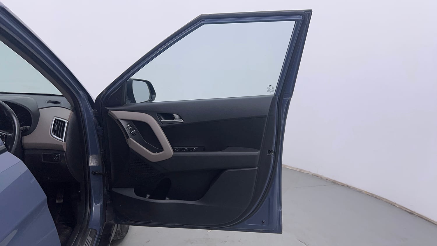 Used 2018 Hyundai Creta SX Plus 1.6 AT Petrol Petrol Automatic interior RIGHT FRONT DOOR OPEN VIEW