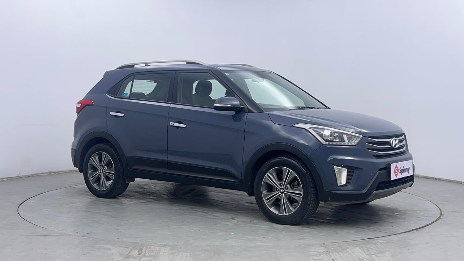 Used 2018 Hyundai Creta SX Plus 1.6 AT Petrol Petrol Automatic exterior RIGHT FRONT CORNER VIEW