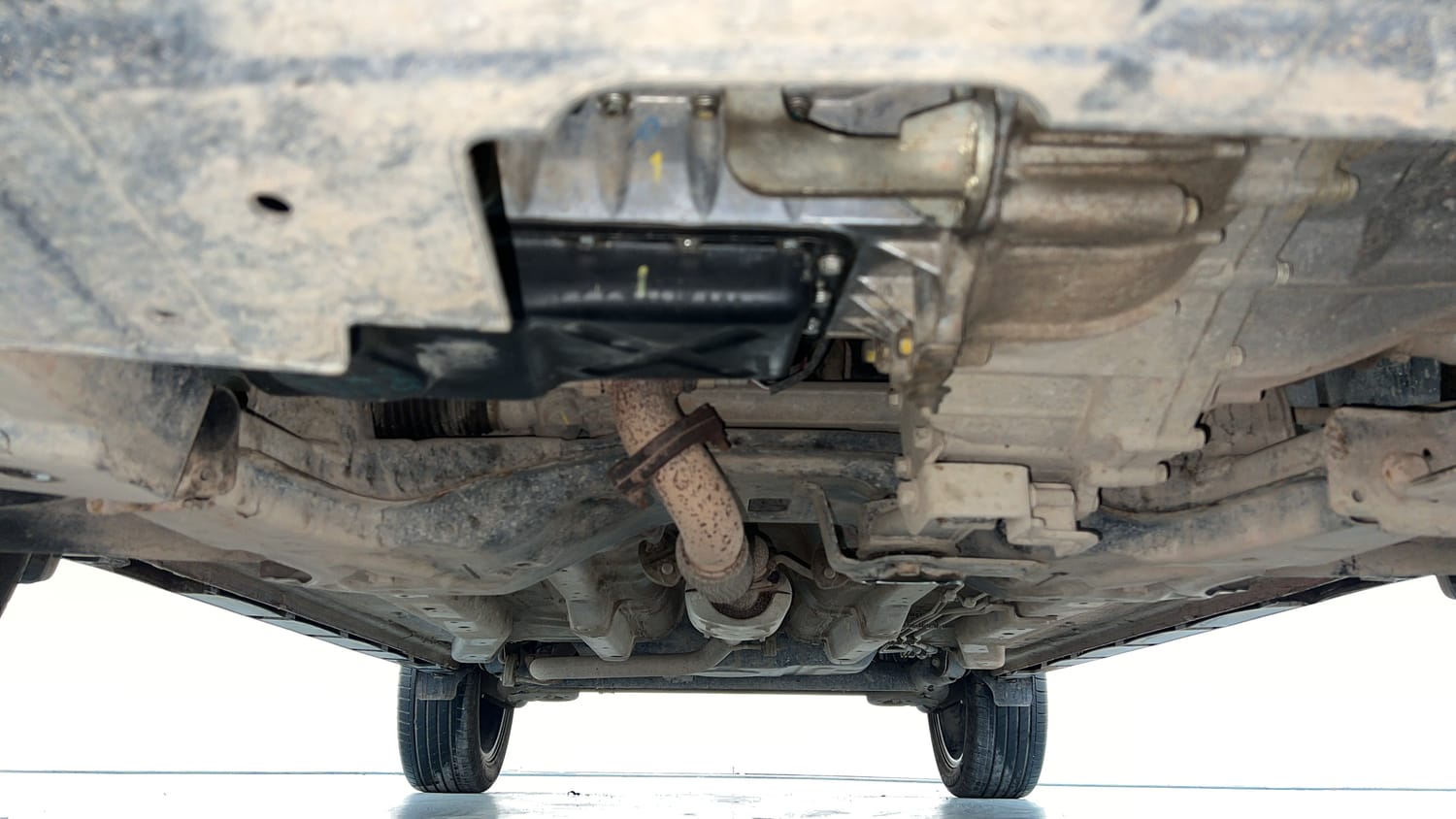 Used 2024 Tata Curvv Accomplished Plus A 1.5 Kryojet Diesel 6MT Diesel Manual extra FRONT LEFT UNDERBODY VIEW