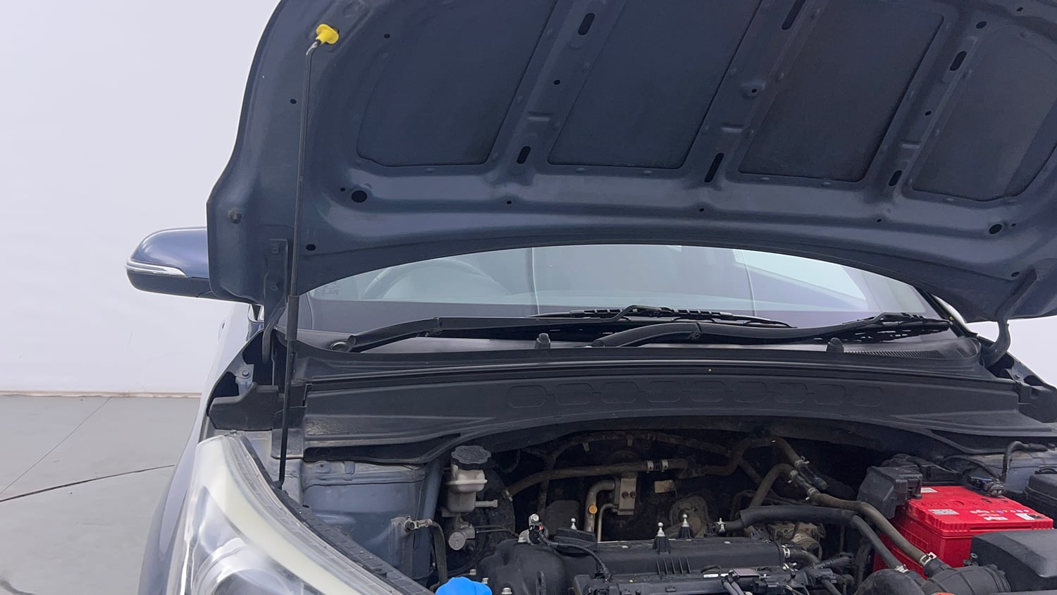Used 2018 Hyundai Creta SX Plus 1.6 AT Petrol Petrol Automatic engine ENGINE RIGHT SIDE HINGE & APRON VIEW