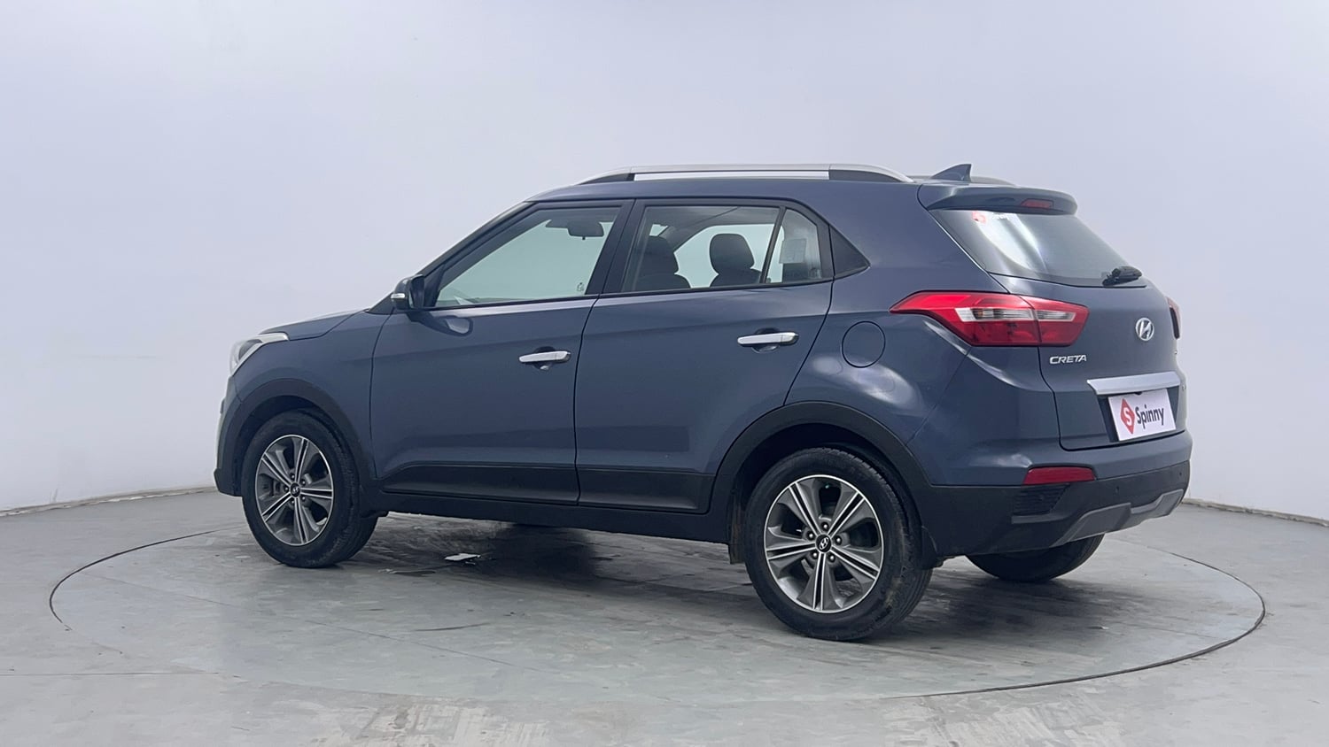 Used 2018 Hyundai Creta SX Plus 1.6 AT Petrol Petrol Automatic exterior LEFT REAR CORNER VIEW