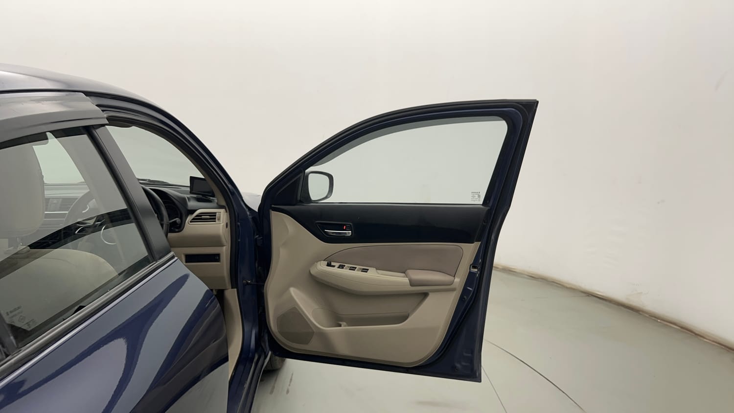 Used 2019 Maruti Suzuki Dzire VXi Petrol Manual interior RIGHT FRONT DOOR OPEN VIEW