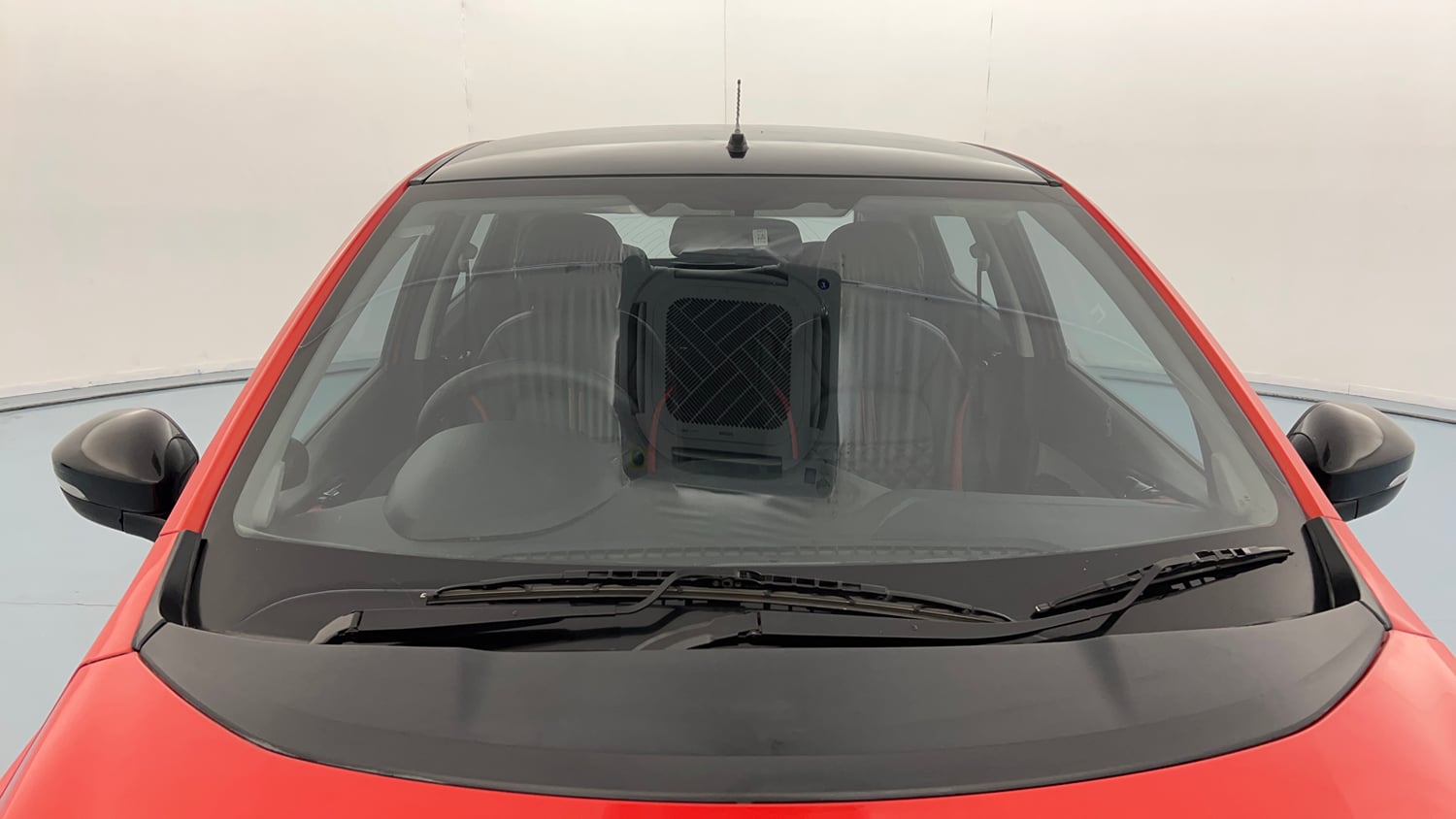 Used 2020 Tata Tiago XZA Plus Dual Tone Petrol Automatic exterior FRONT WINDSHIELD VIEW