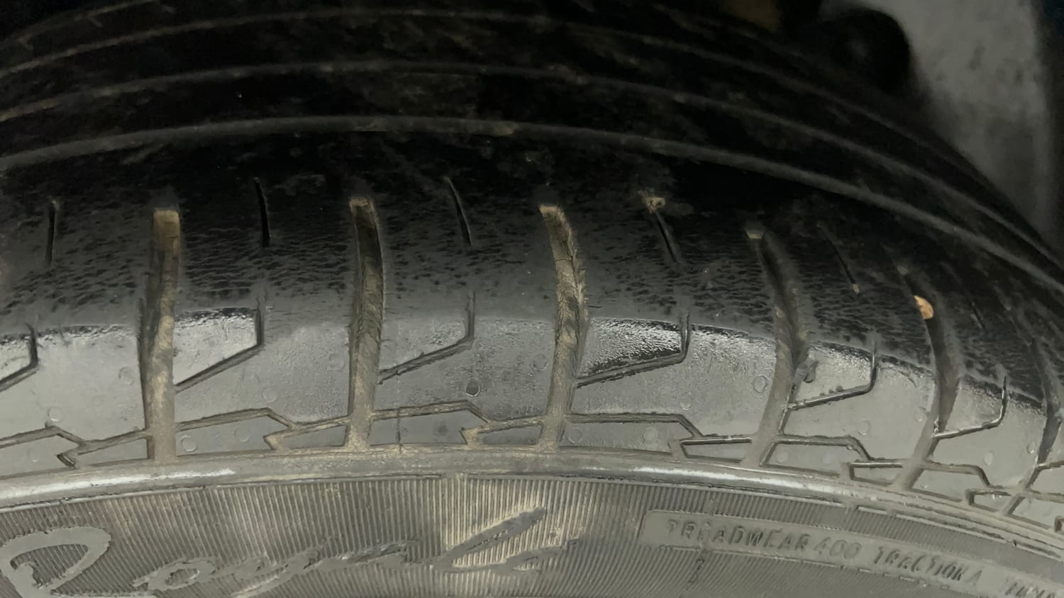 Used 2022 Kia Seltos GTX Plus 1.5 Diesel AT Diesel Automatic tyres LEFT REAR TYRE TREAD VIEW