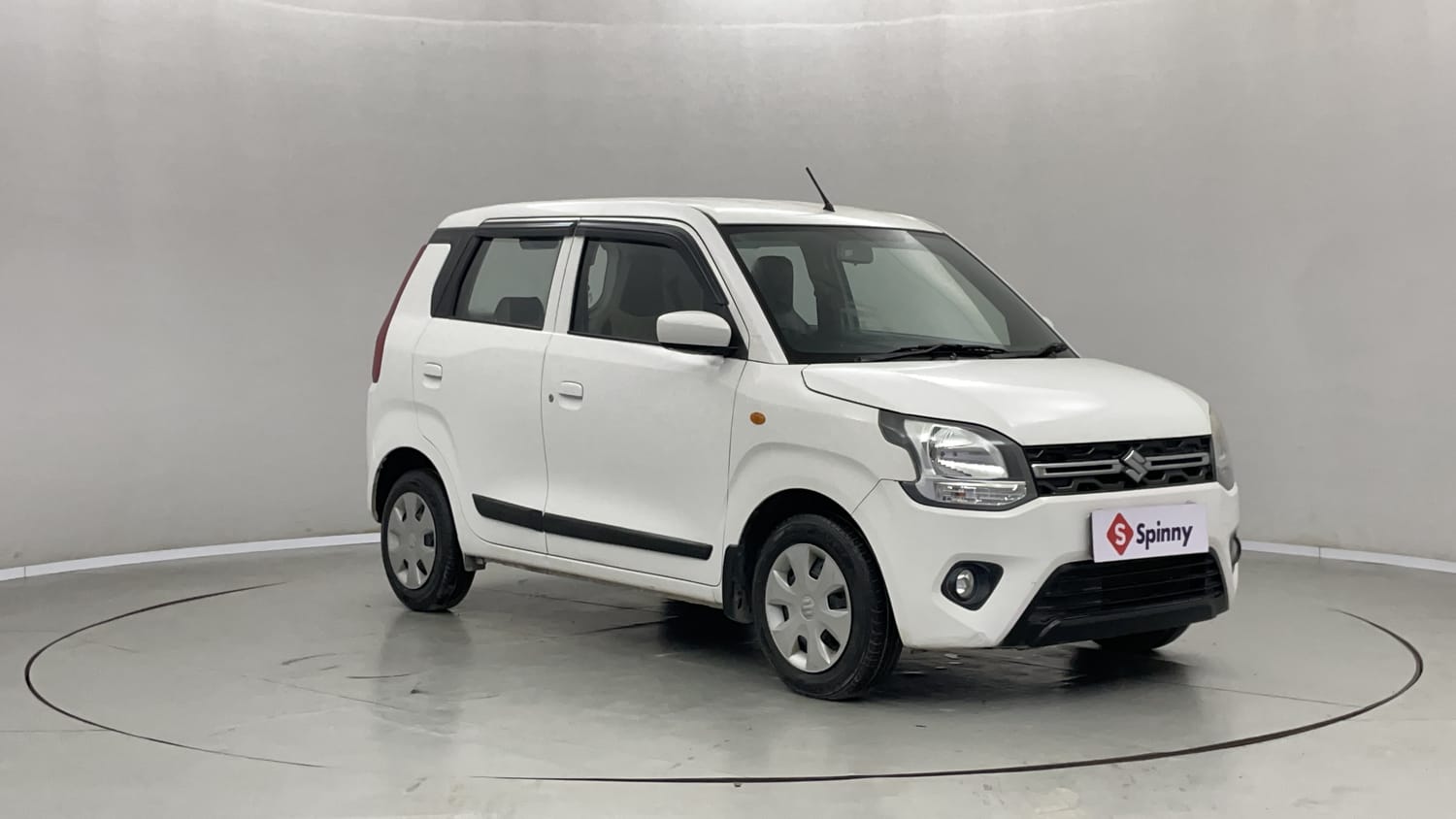 Used 2021 Maruti Suzuki Wagon R 1.0 VXi (O) 1.0 AMT Petrol Automatic exterior RIGHT FRONT CORNER VIEW