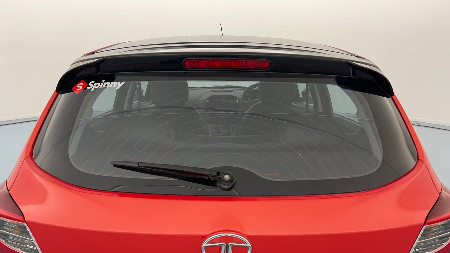 Used 2020 Tata Tiago XZA Plus Dual Tone Petrol Automatic exterior BACK WINDSHIELD VIEW