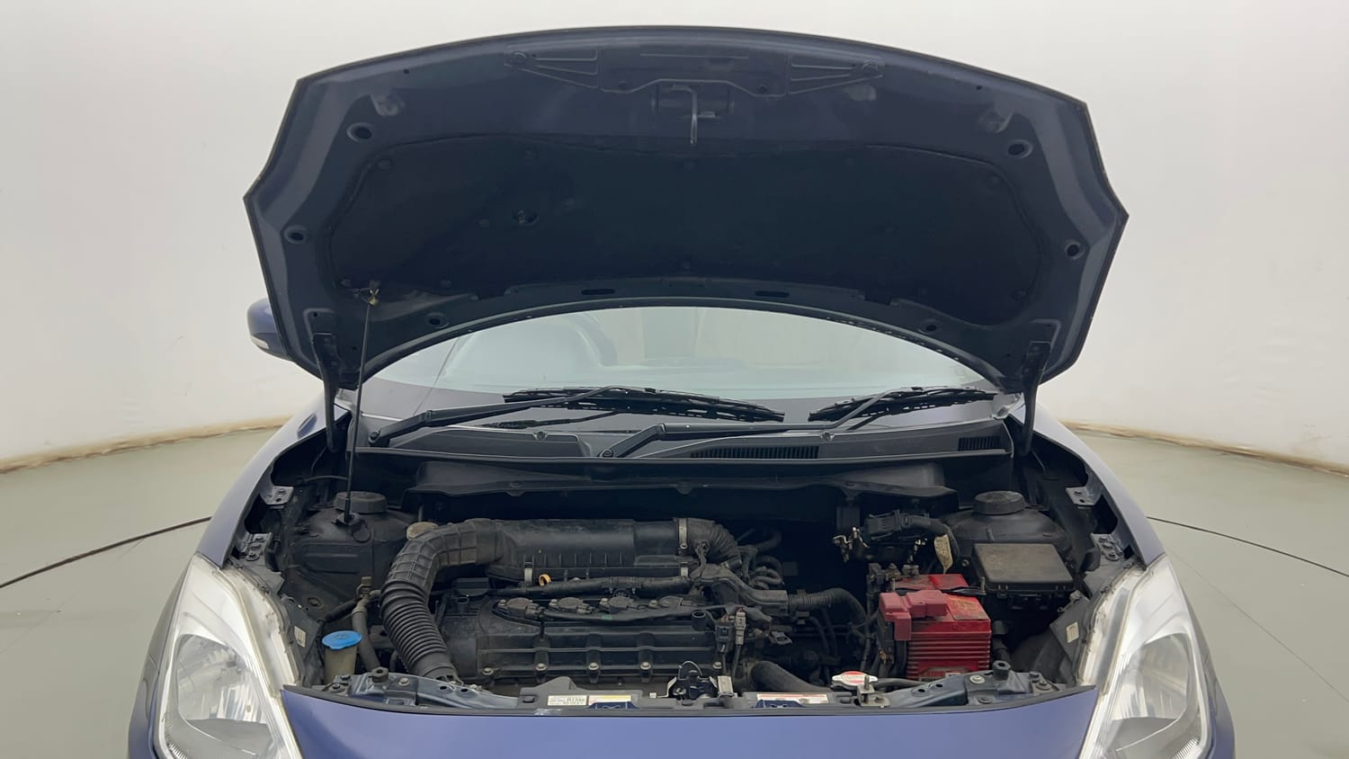 Used 2019 Maruti Suzuki Dzire VXi Petrol Manual engine ENGINE & BONNET OPEN FRONT VIEW
