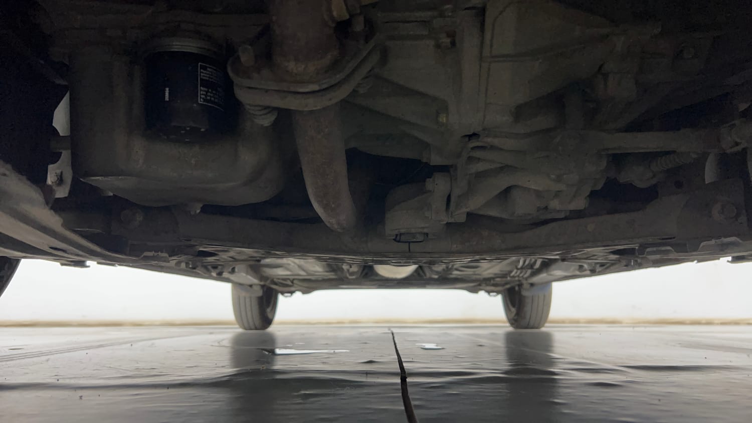Used 2019 Maruti Suzuki Dzire VXi Petrol Manual extra FRONT LEFT UNDERBODY VIEW