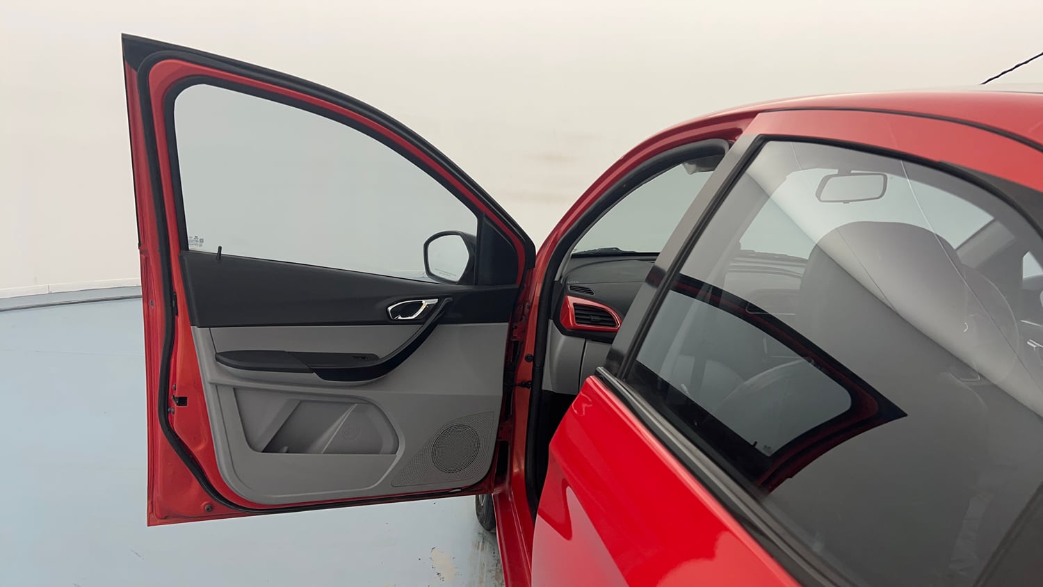 Used 2020 Tata Tiago XZA Plus Dual Tone Petrol Automatic interior LEFT FRONT DOOR OPEN VIEW