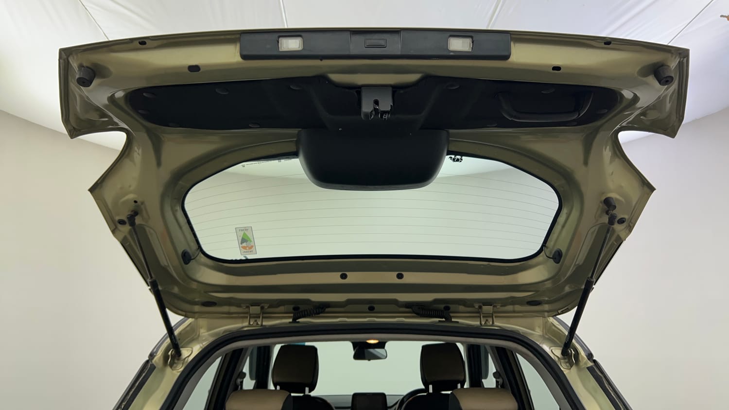 Used 2022 Tata Punch Kaziranga Creative iRA Pack AMT Petrol Automatic interior DICKY DOOR OPEN VIEW