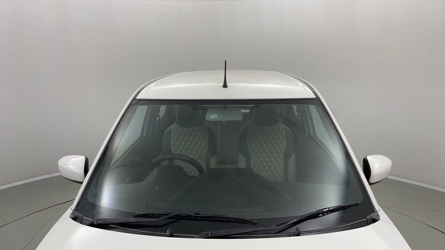 Used 2021 Maruti Suzuki Wagon R 1.0 VXi (O) 1.0 AMT Petrol Automatic exterior FRONT WINDSHIELD VIEW