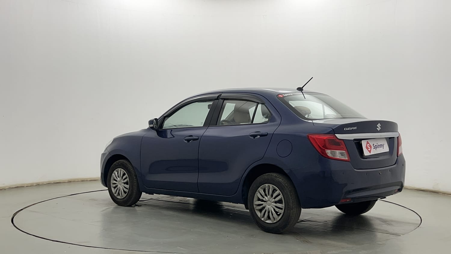 Used 2019 Maruti Suzuki Dzire VXi Petrol Manual exterior LEFT REAR CORNER VIEW