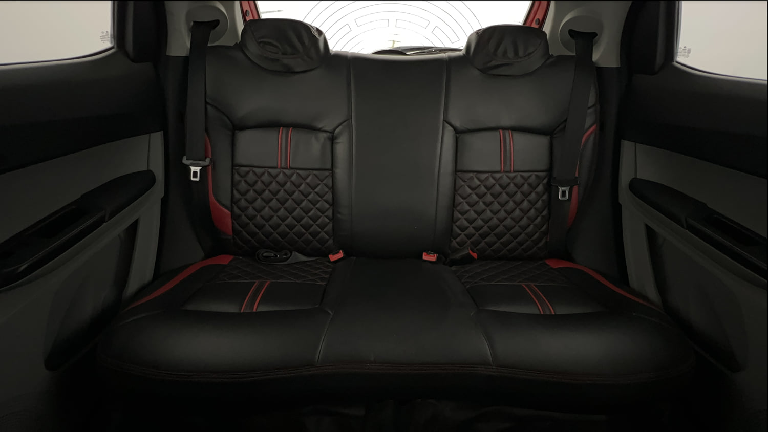 Used 2020 Tata Tiago XZA Plus Dual Tone Petrol Automatic interior REAR SEAT CONDITION VIEW