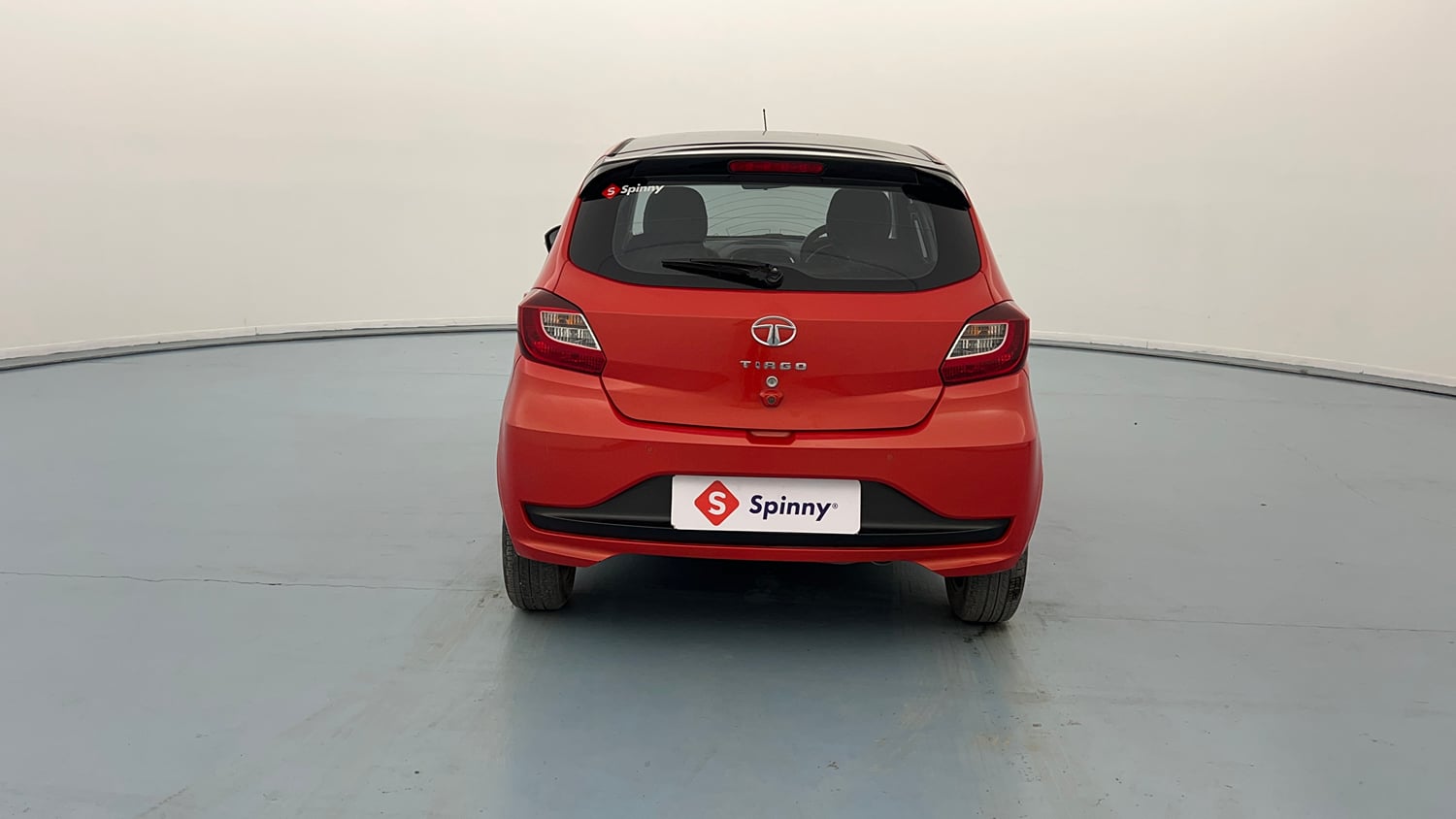 Used 2020 Tata Tiago XZA Plus Dual Tone Petrol Automatic exterior BACK VIEW