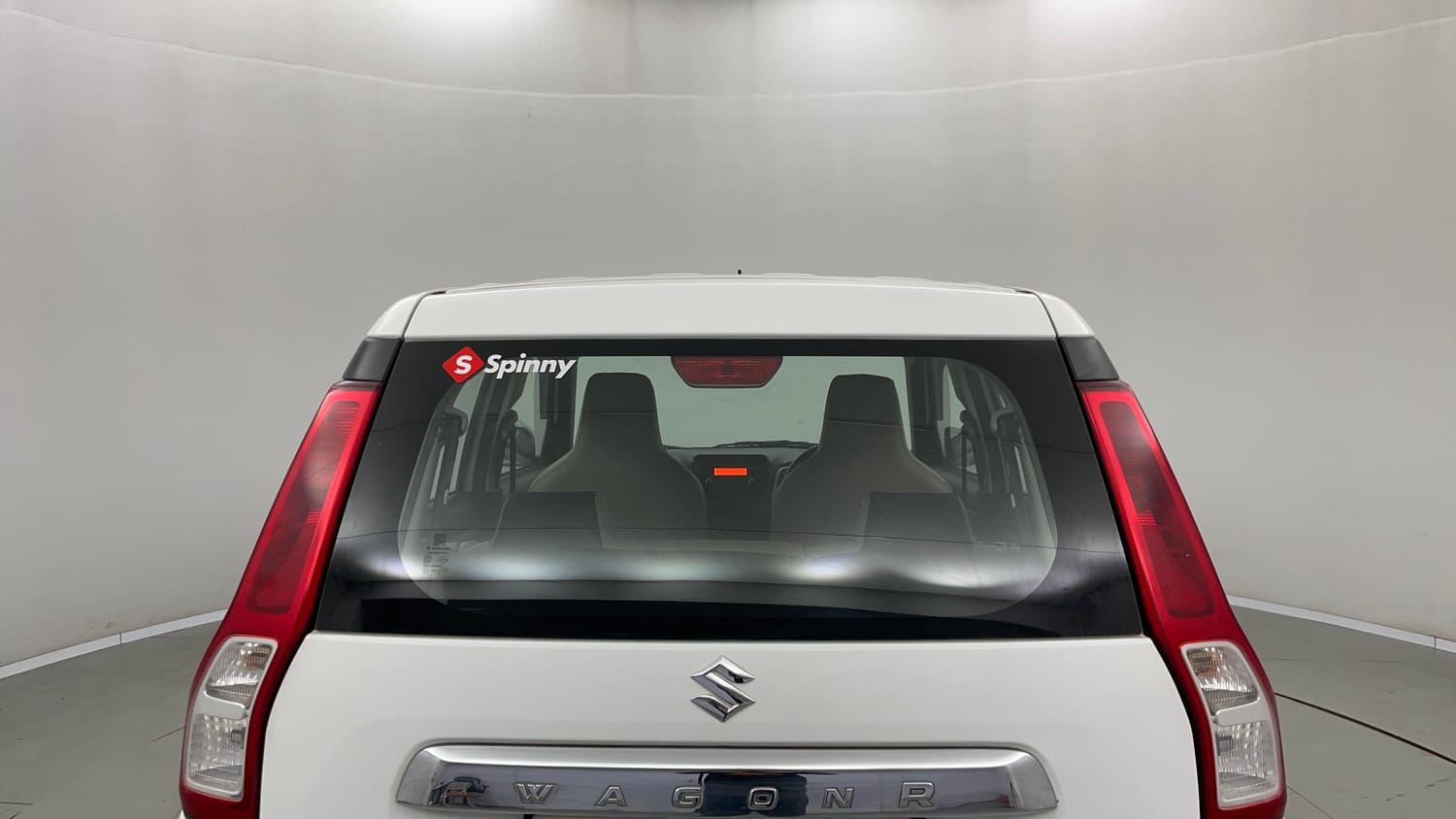 Used 2021 Maruti Suzuki Wagon R 1.0 VXi (O) 1.0 AMT Petrol Automatic exterior BACK WINDSHIELD VIEW
