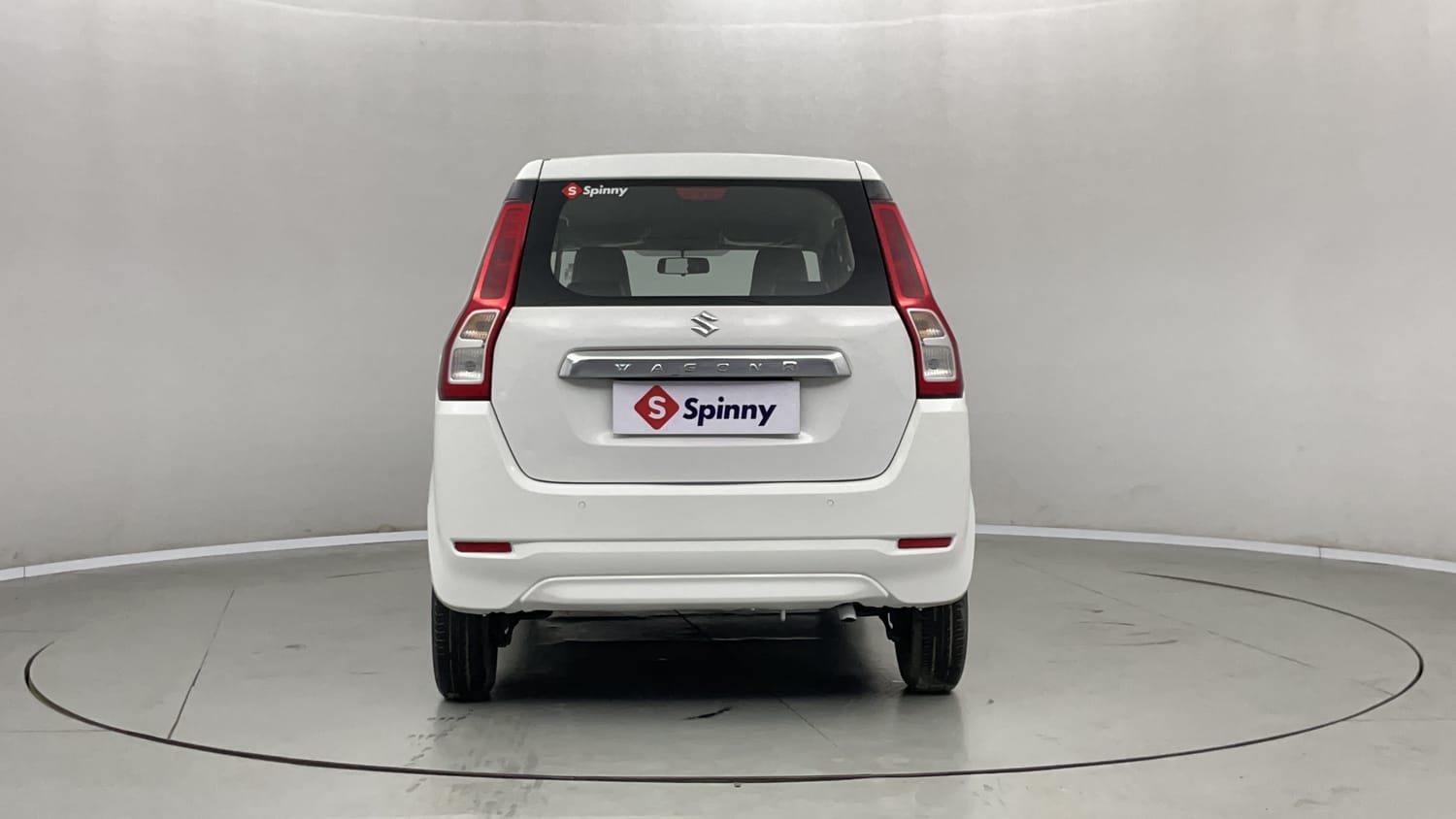 Used 2021 Maruti Suzuki Wagon R 1.0 VXi (O) 1.0 AMT Petrol Automatic exterior BACK VIEW