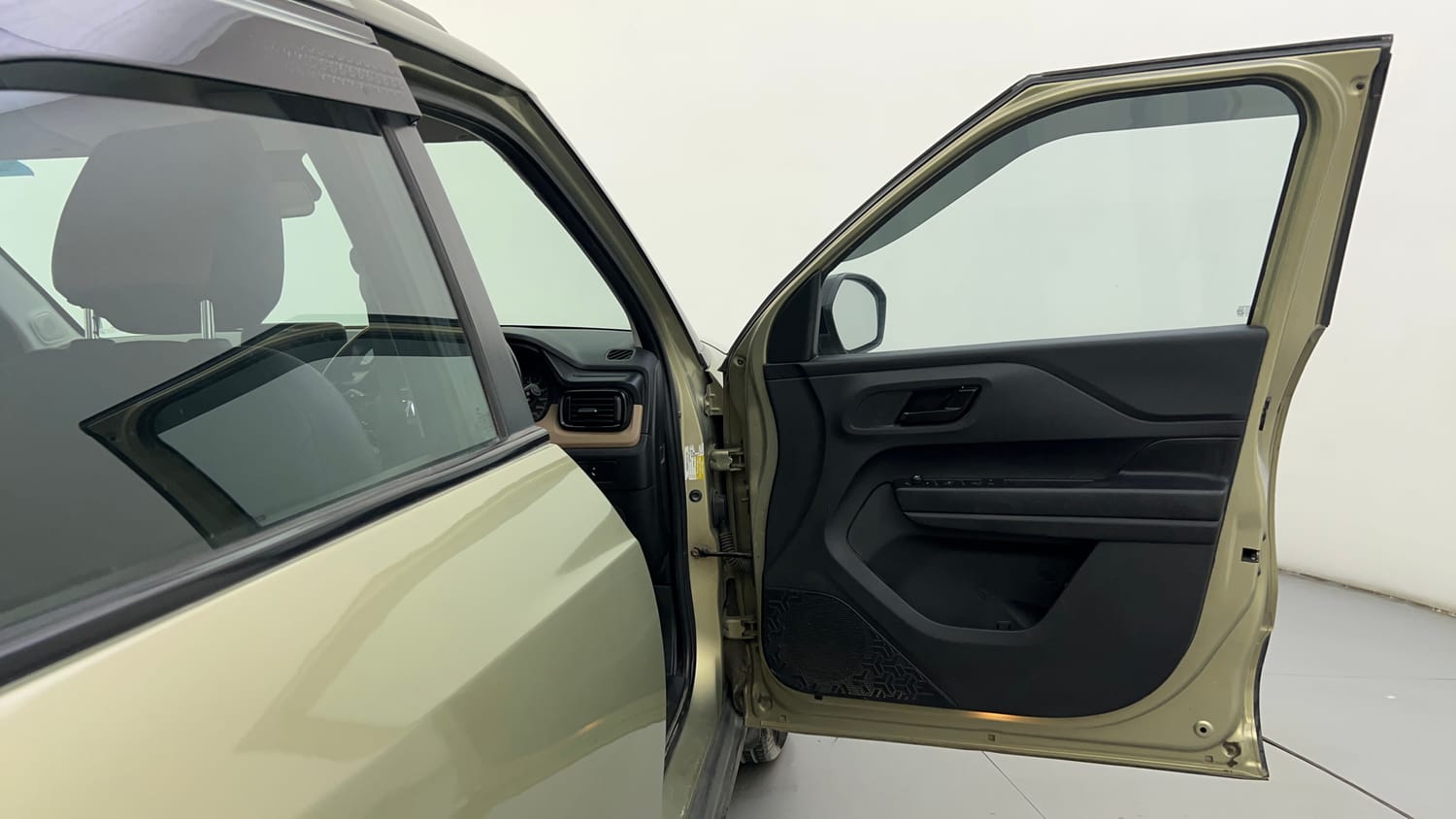 Used 2022 Tata Punch Kaziranga Creative iRA Pack AMT Petrol Automatic interior RIGHT FRONT DOOR OPEN VIEW