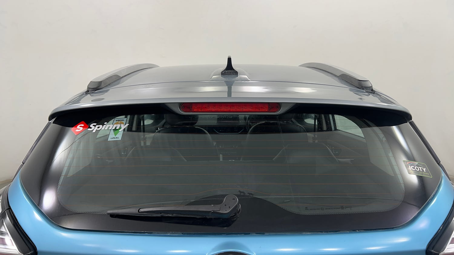 Used 2022 Tata Nexon EV XZ Plus Electric Automatic exterior BACK WINDSHIELD VIEW
