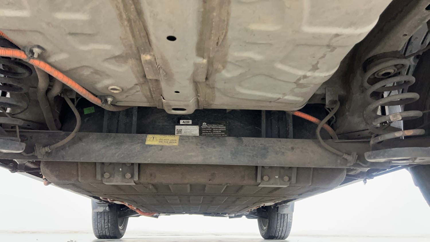 Used 2022 Tata Nexon EV XZ Plus Electric Automatic extra REAR UNDERBODY VIEW (TAKEN FROM REAR)
