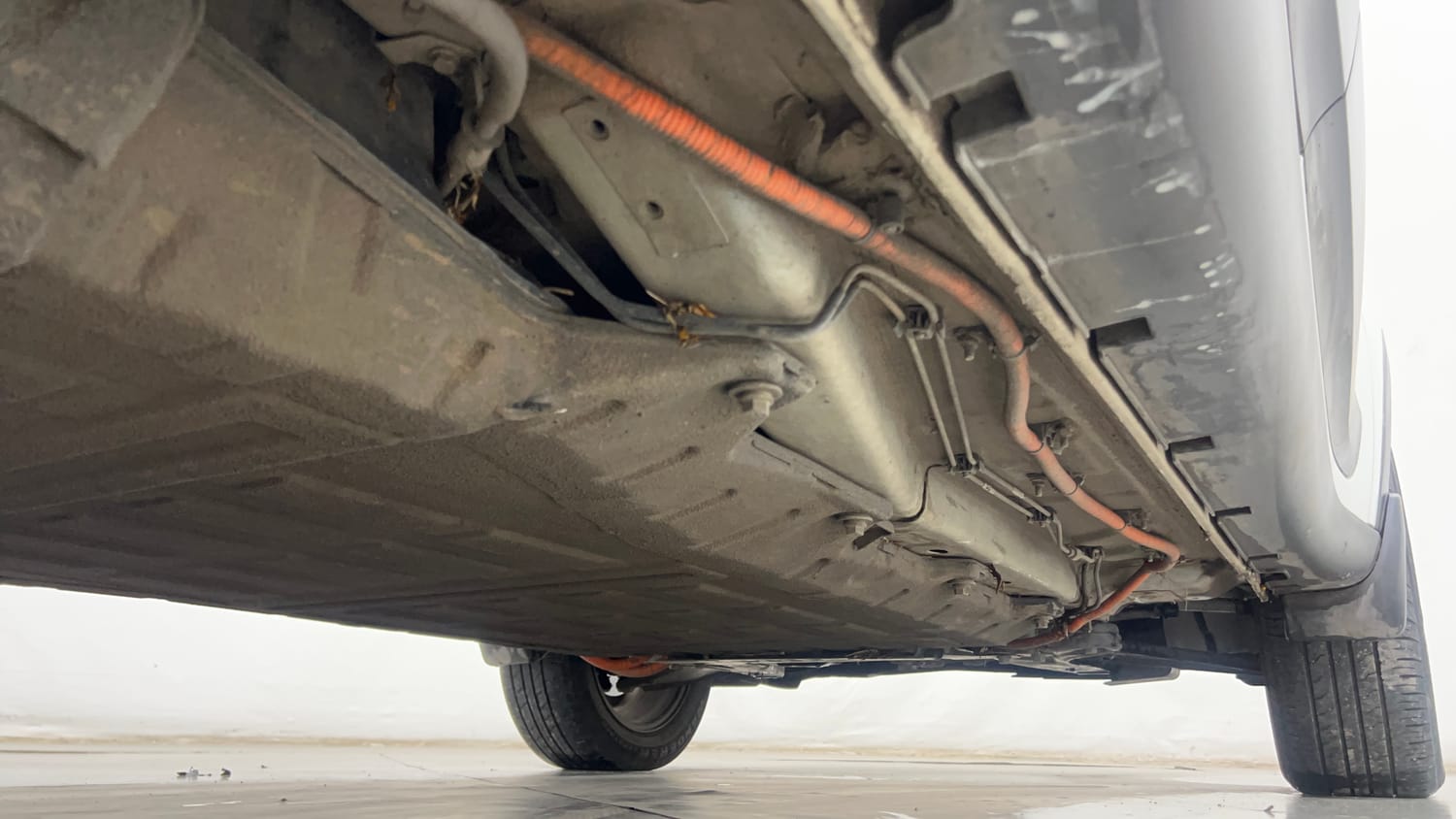 Used 2022 Tata Nexon EV XZ Plus Electric Automatic extra REAR RIGHT UNDERBODY VIEW