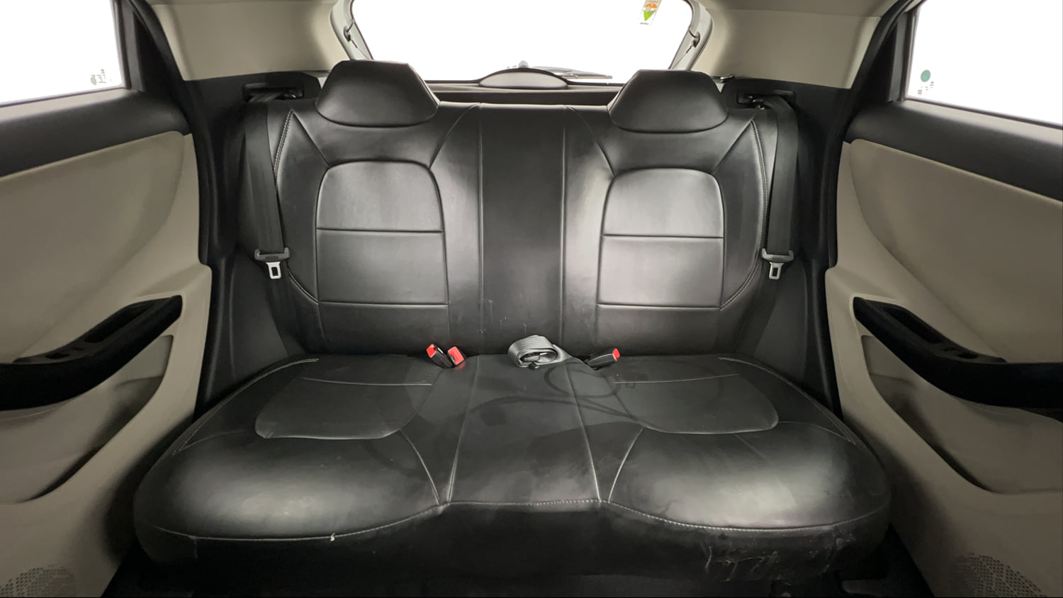 Used 2022 Tata Nexon EV XZ Plus Electric Automatic interior REAR SEAT CONDITION VIEW