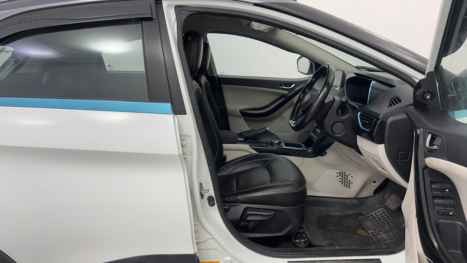 Used 2022 Tata Nexon EV XZ Plus Electric Automatic interior RIGHT SIDE FRONT DOOR CABIN VIEW