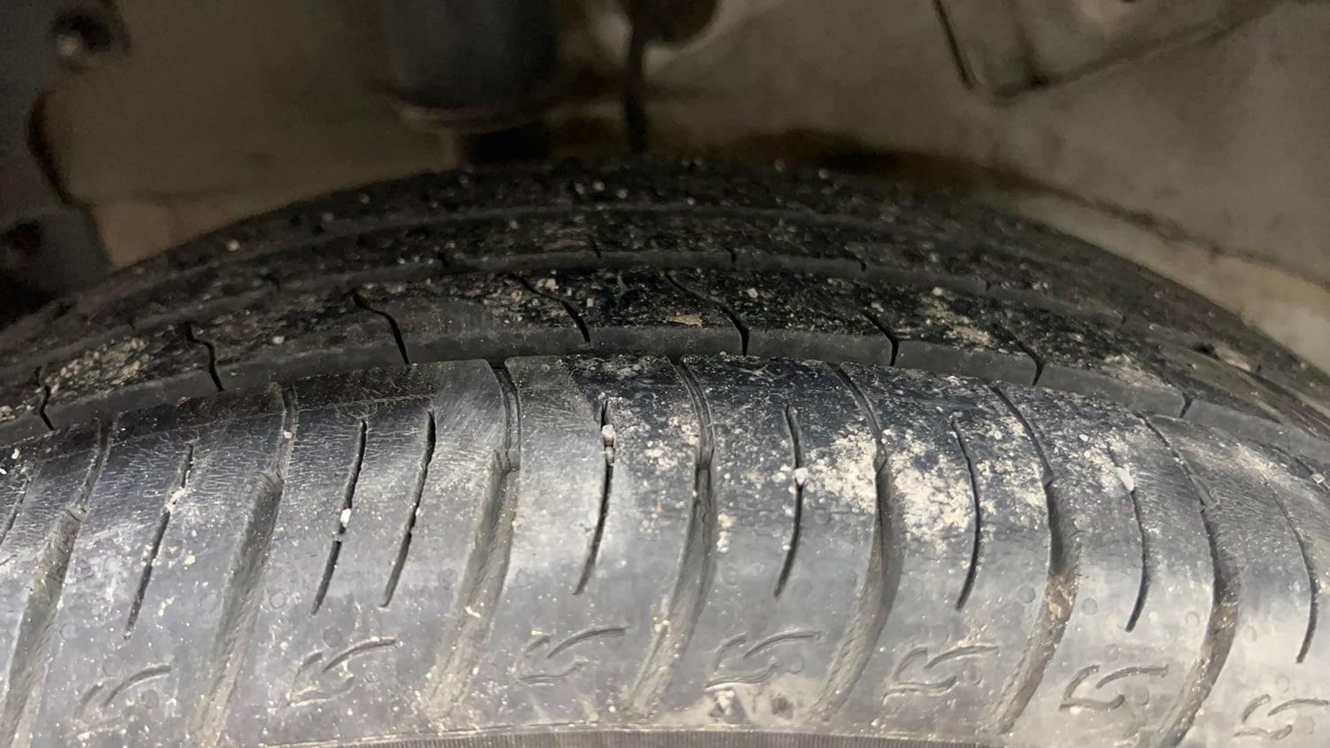 Used 2022 Tata Nexon EV XZ Plus Electric Automatic tyres RIGHT REAR TYRE TREAD VIEW