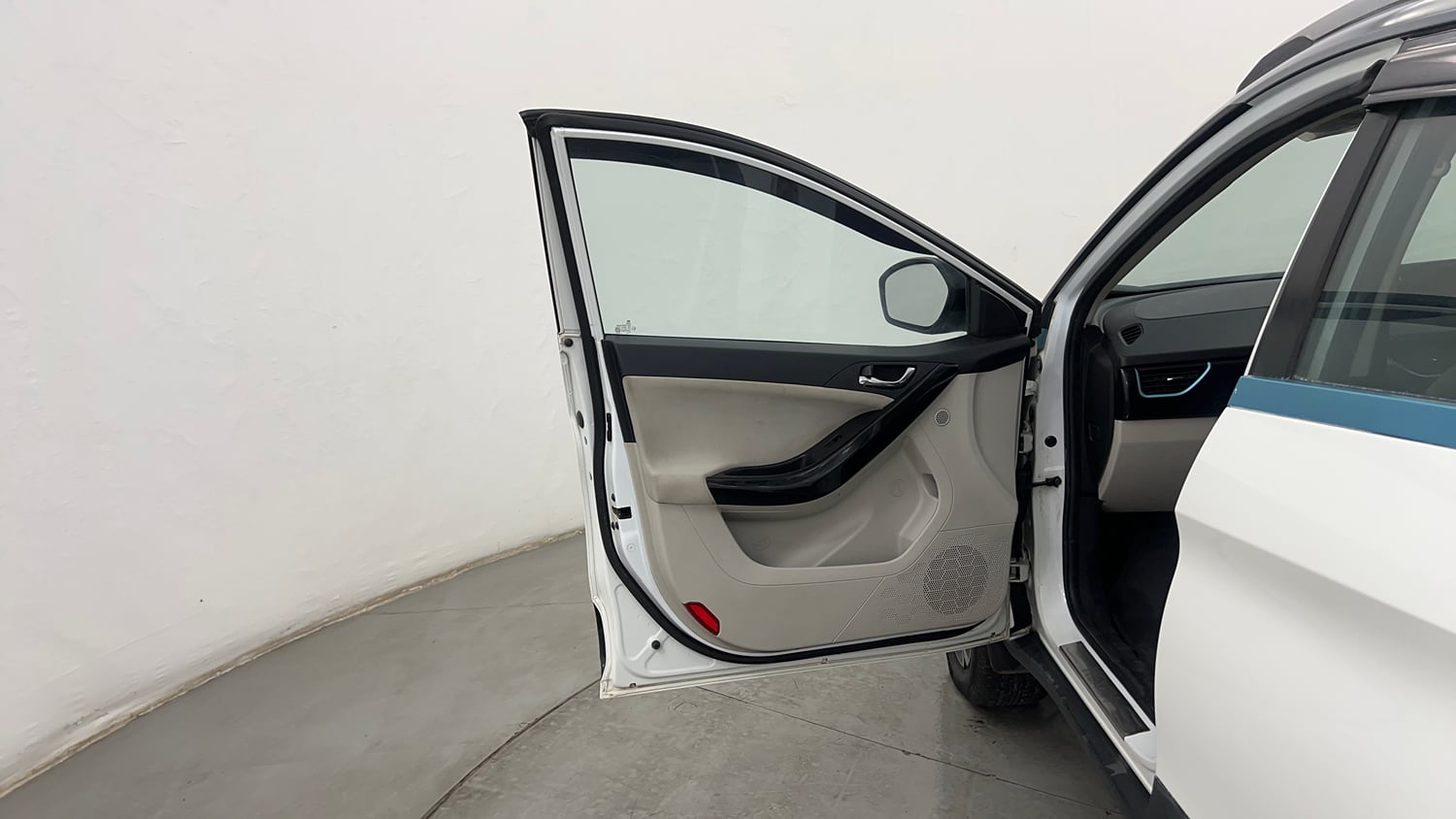 Used 2022 Tata Nexon EV XZ Plus Electric Automatic interior LEFT FRONT DOOR OPEN VIEW