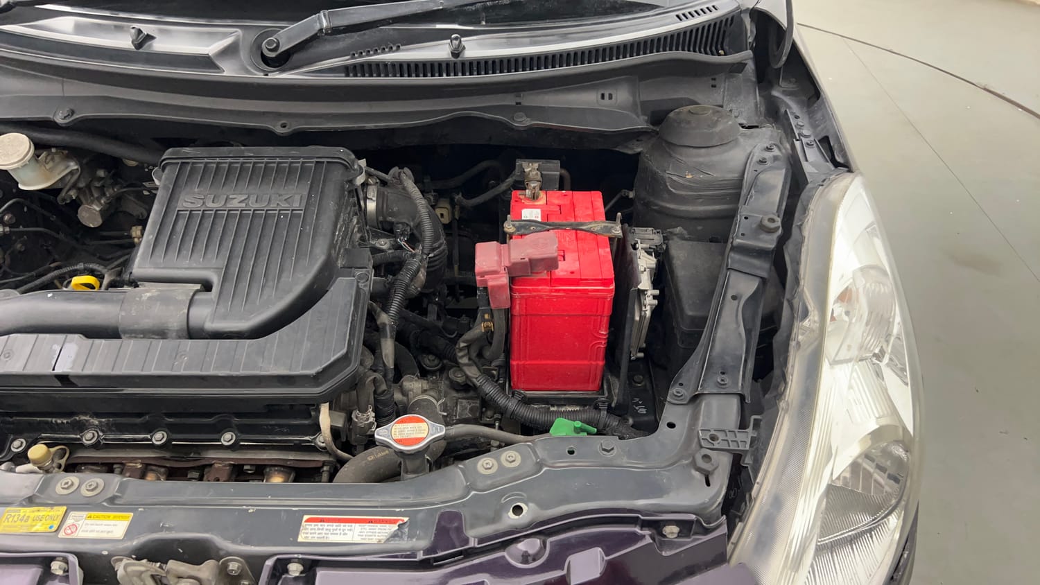 Used 2016 Maruti Suzuki Swift VXi Petrol Manual engine ENGINE LEFT SIDE VIEW