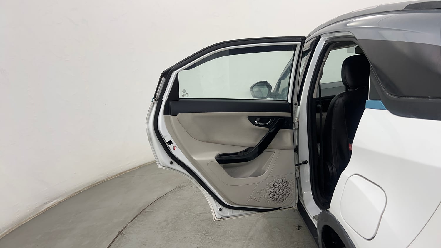 Used 2022 Tata Nexon EV XZ Plus Electric Automatic interior LEFT REAR DOOR OPEN VIEW