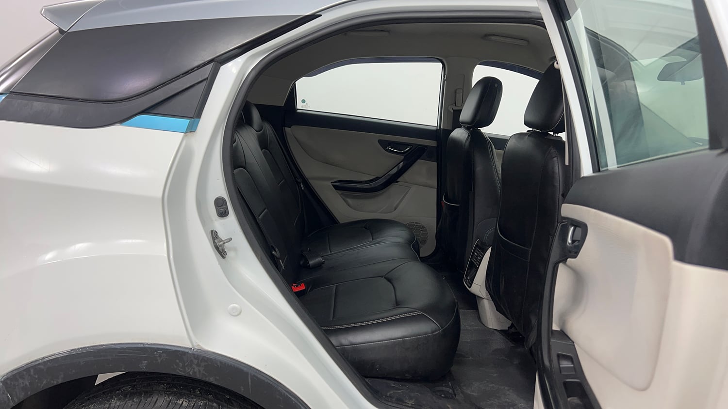 Used 2022 Tata Nexon EV XZ Plus Electric Automatic interior RIGHT SIDE REAR DOOR CABIN VIEW