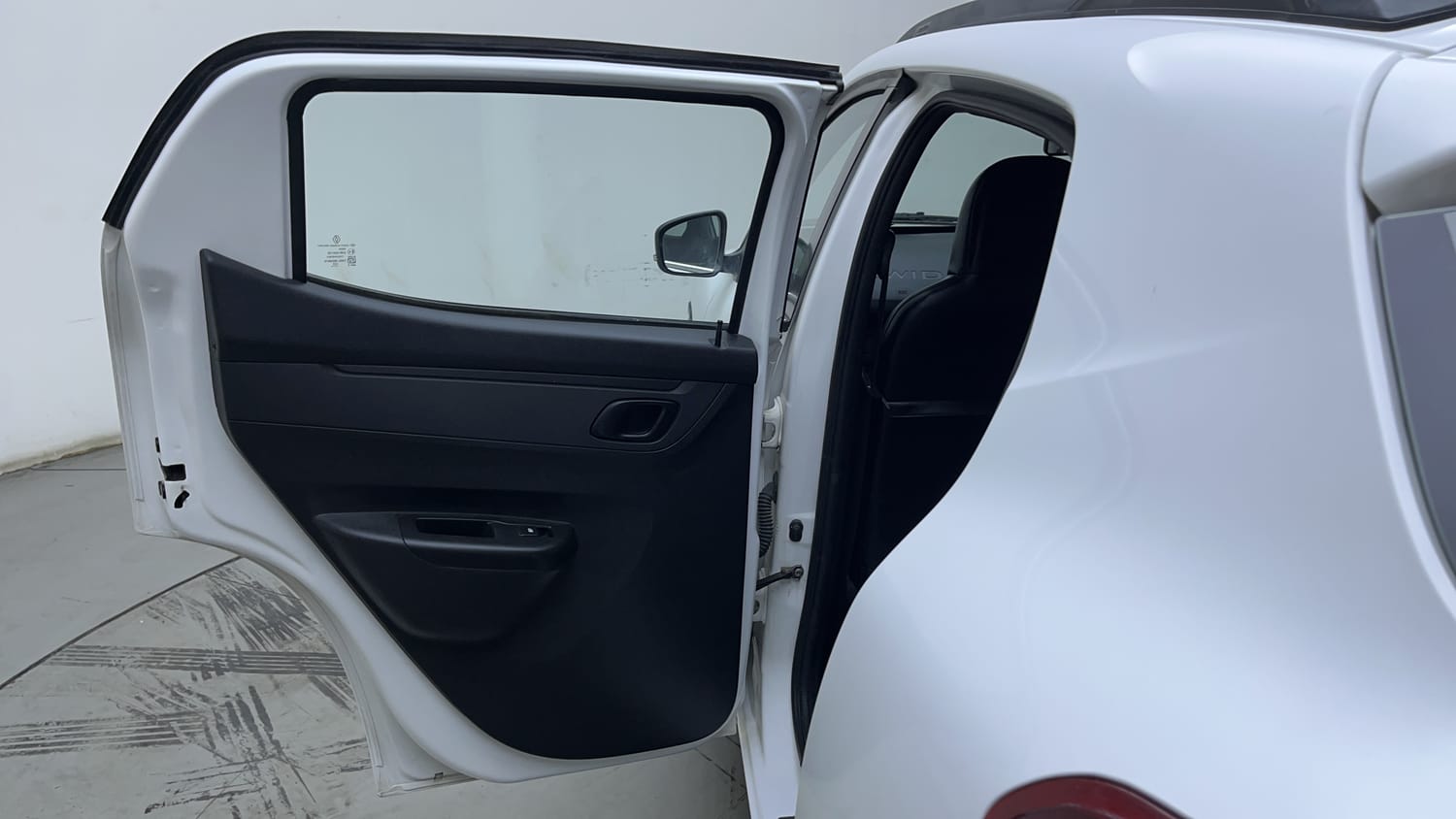 Used 2023 Renault Kwid RXT 1.0 AMT Petrol Automatic interior LEFT REAR DOOR OPEN VIEW