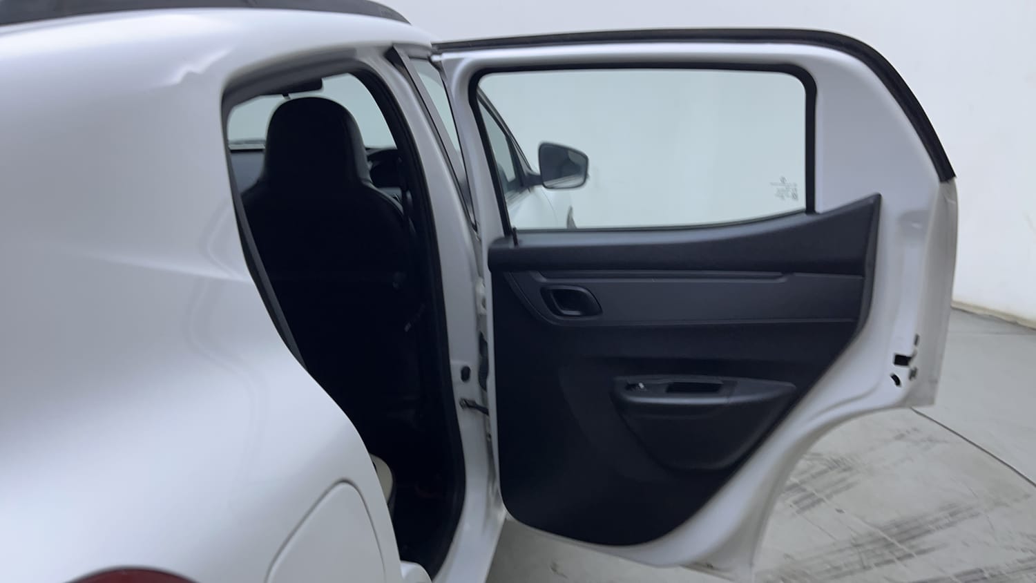 Used 2023 Renault Kwid RXT 1.0 AMT Petrol Automatic interior RIGHT REAR DOOR OPEN VIEW