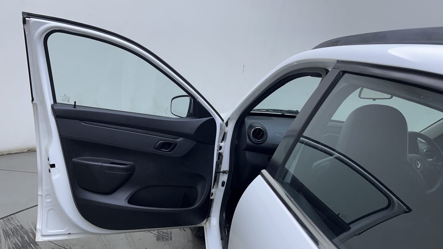Used 2023 Renault Kwid RXT 1.0 AMT Petrol Automatic interior LEFT FRONT DOOR OPEN VIEW